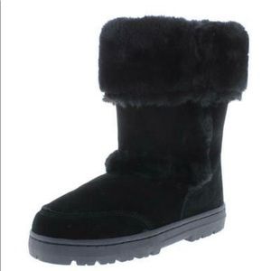 Style & Co. Witty Suede Faux Fur Boots Shoe Size 8